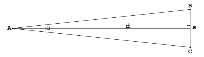Parallax method: measuring stellar distances using Earth's orbit